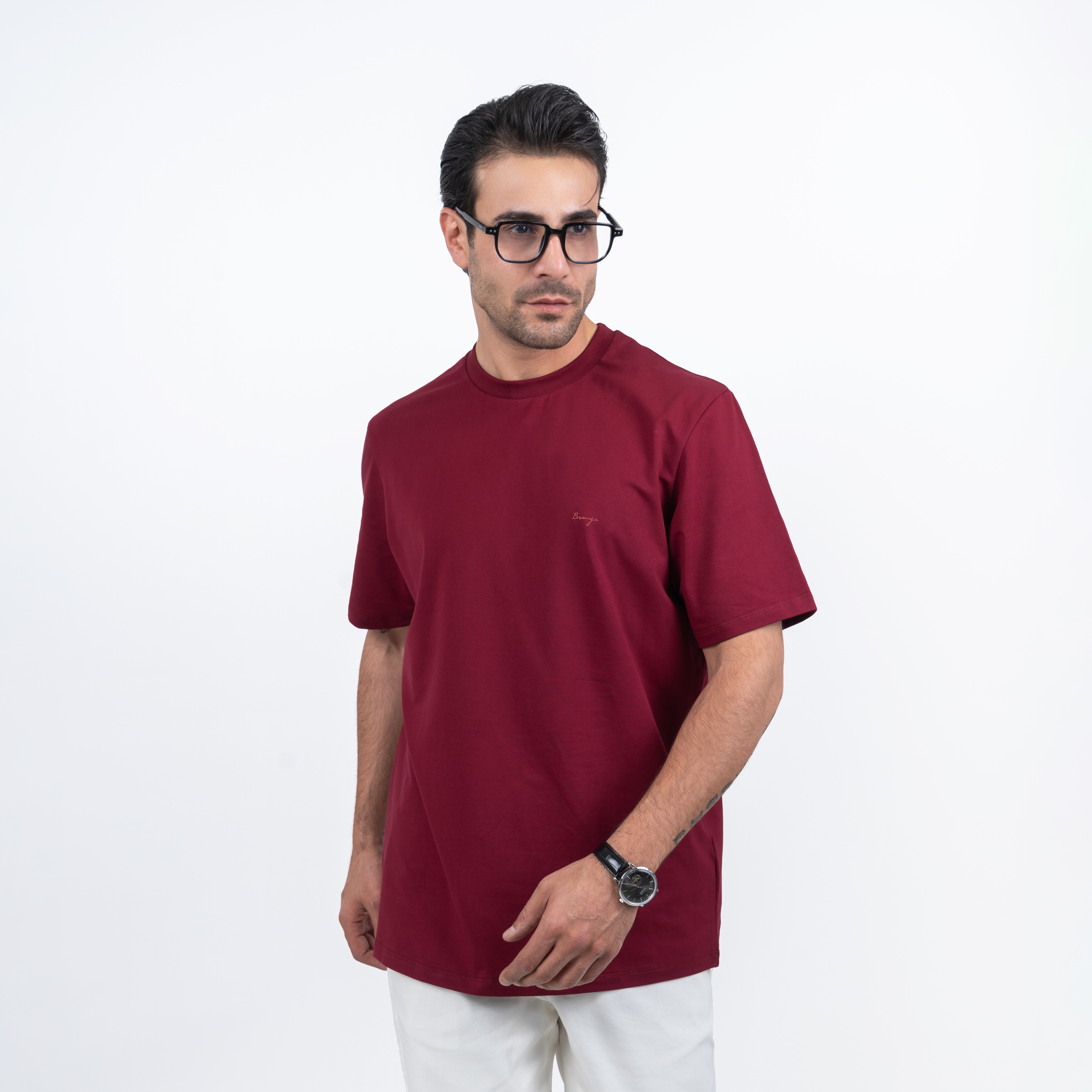 تیشرت یقه گرد رگولار فیت 